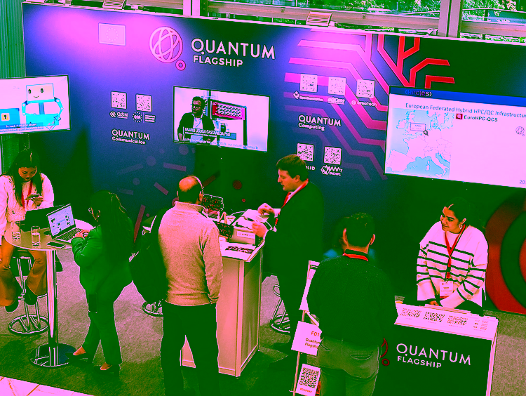 Quantum Flagship booth